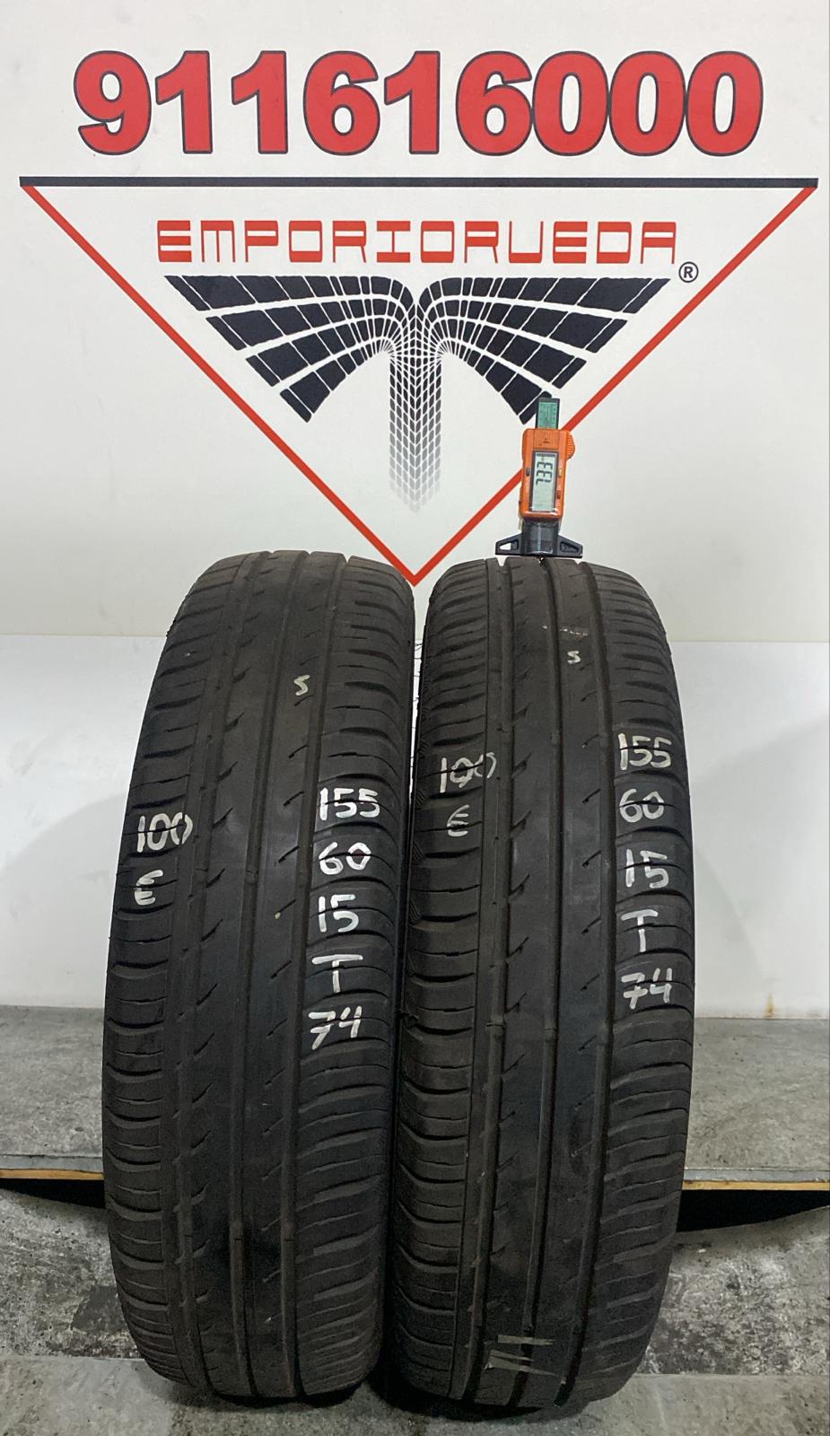 CONTINENTAL CONTIECOCONTACT 3 USADO  155/60 R15 74 T